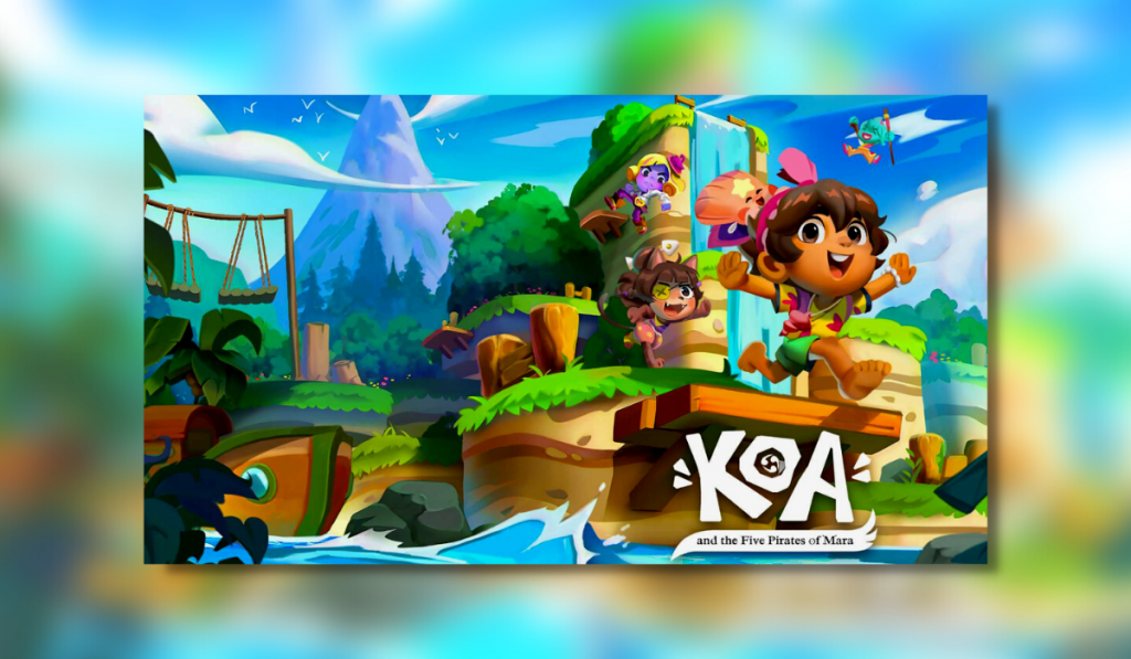 Featured image shows the title screen for Koa and the Five Pirates of Mara