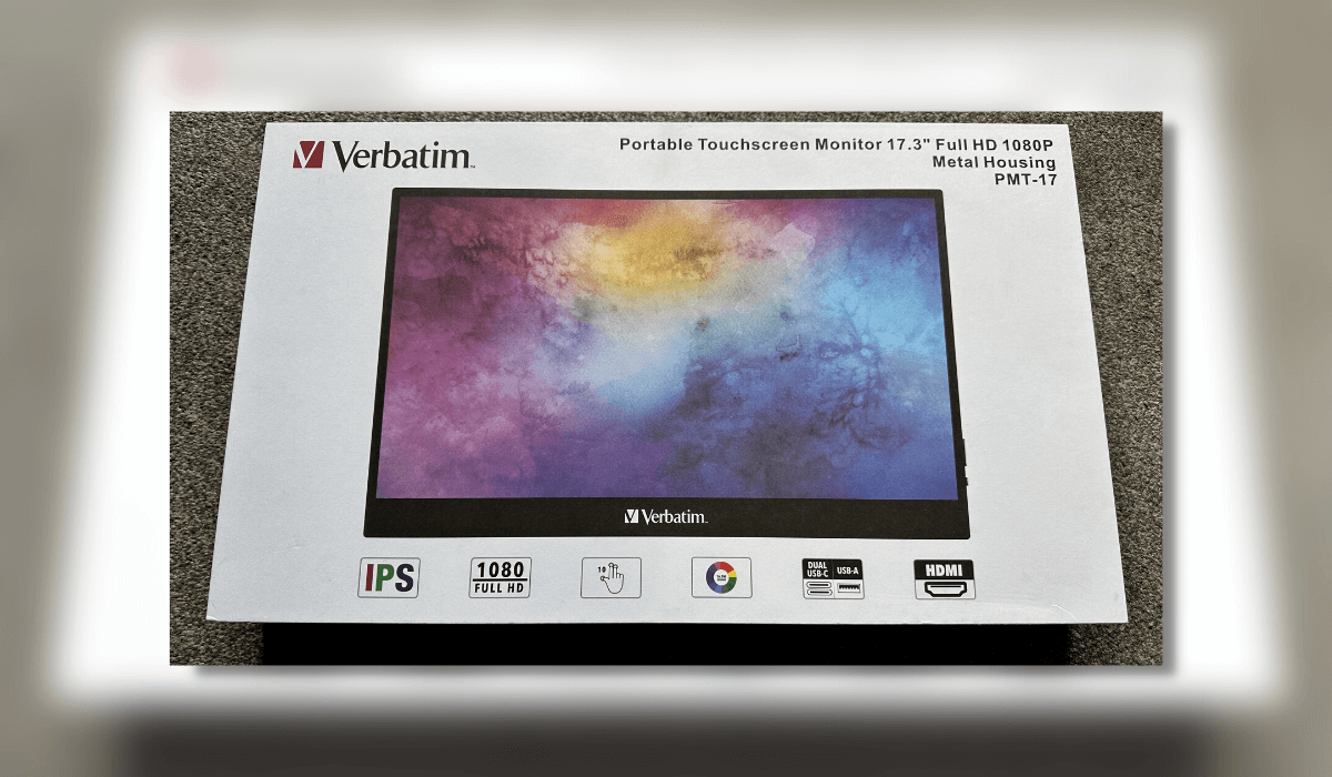 Verbatim PMT-15, 15.6″ Full HD 1080P