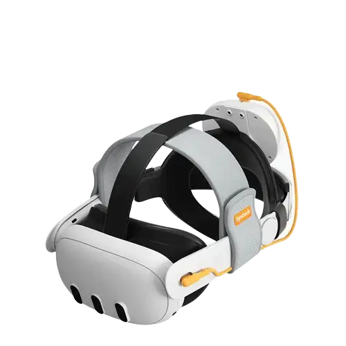 headstrap with battery for quest 3 on a white background
