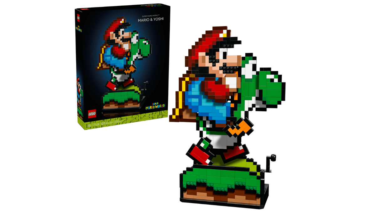 Nostalgia + LEGO = New Mario & Yoshi Set